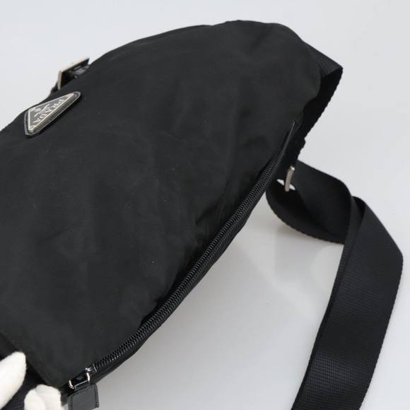 PRADA Shoulder Bag Nylon Black Auth bs20373 - Picture 6 of 16